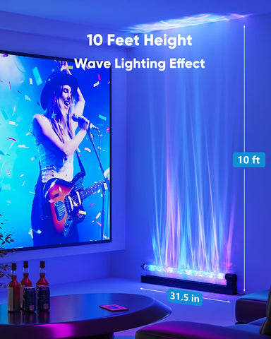 KITVONA Mood Lamp remote with 16 colors for quick mood changes in any room.