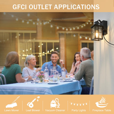 KiwiLusam built-in outlet supports powering outdoor devices.