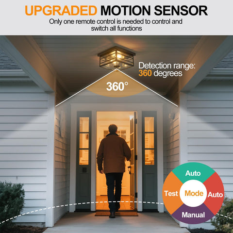 KiwiLusam remote-controlled outdoor light for quick night-time setup.