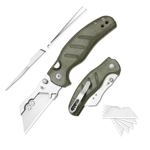 Kizer C01C Uti 1 open blade for quick daily tasks.
