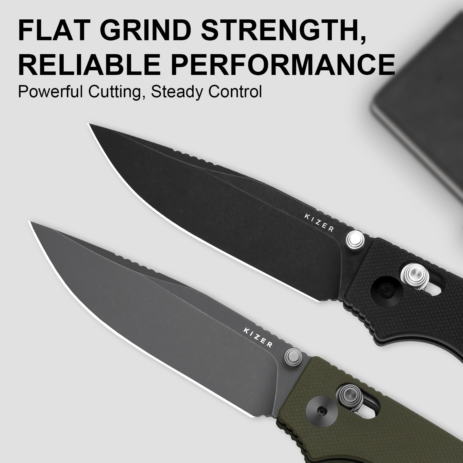 Kizer Original 2 clutch lock for smooth secure locking