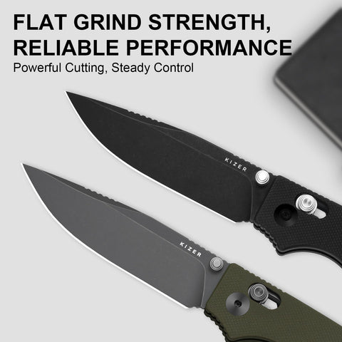 Kizer Original 2 clutch lock for smooth secure locking