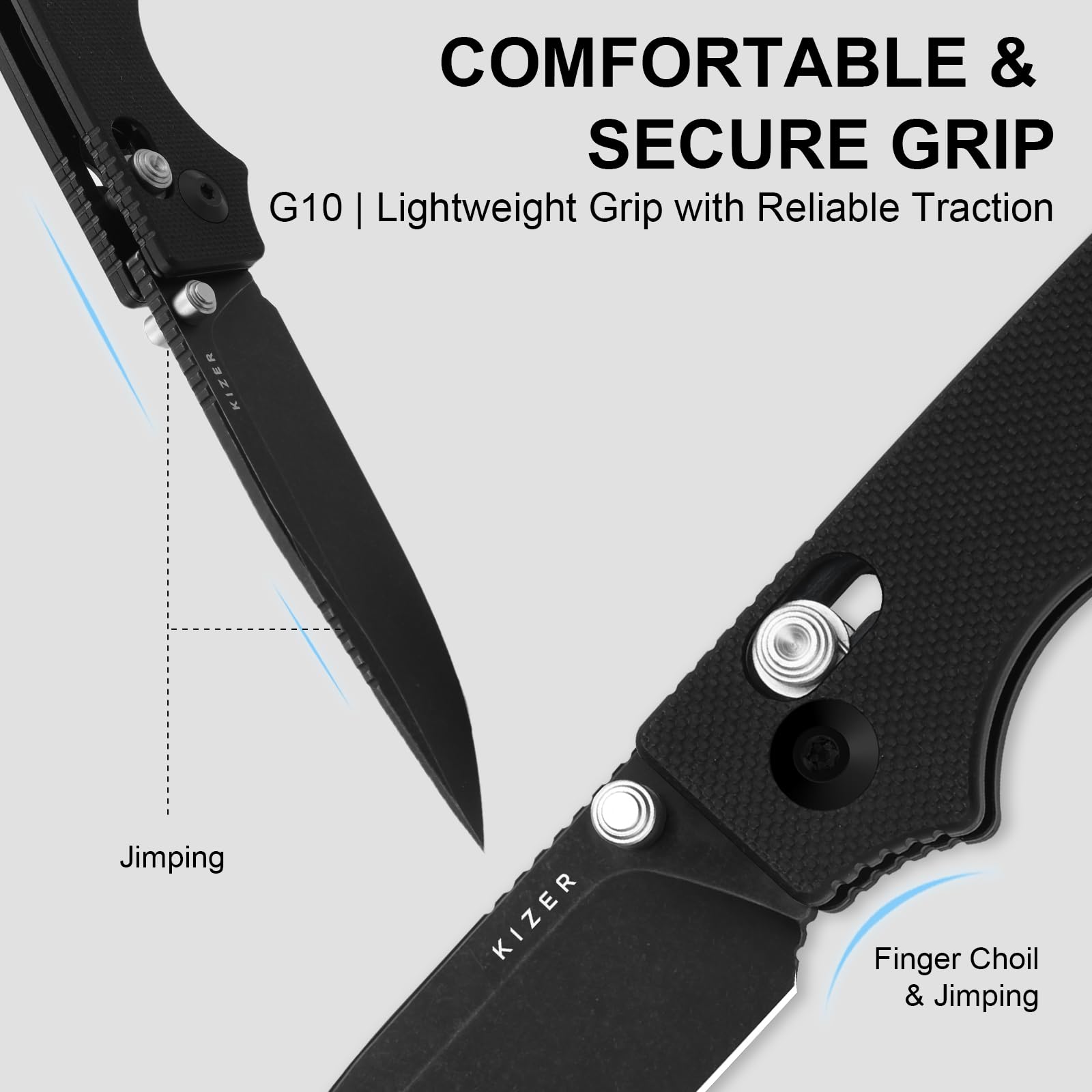 Kizer Original 2 reversible pocket clip for ambidextrous carry
