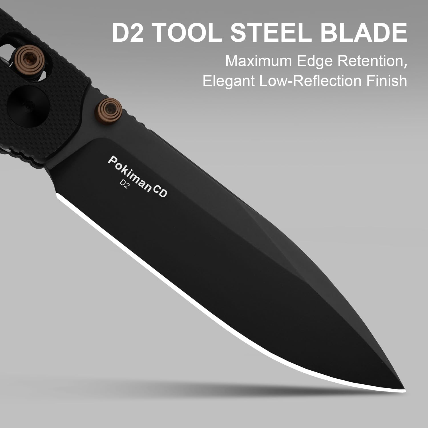 Kizer Pokiman ergonomic four-finger grip for comfortable control