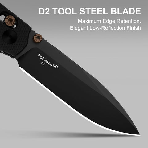 Kizer Pokiman ergonomic four-finger grip for comfortable control