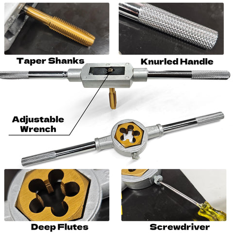 KJE 86PCS thread-pitch gauges help select correct sizes quickly
