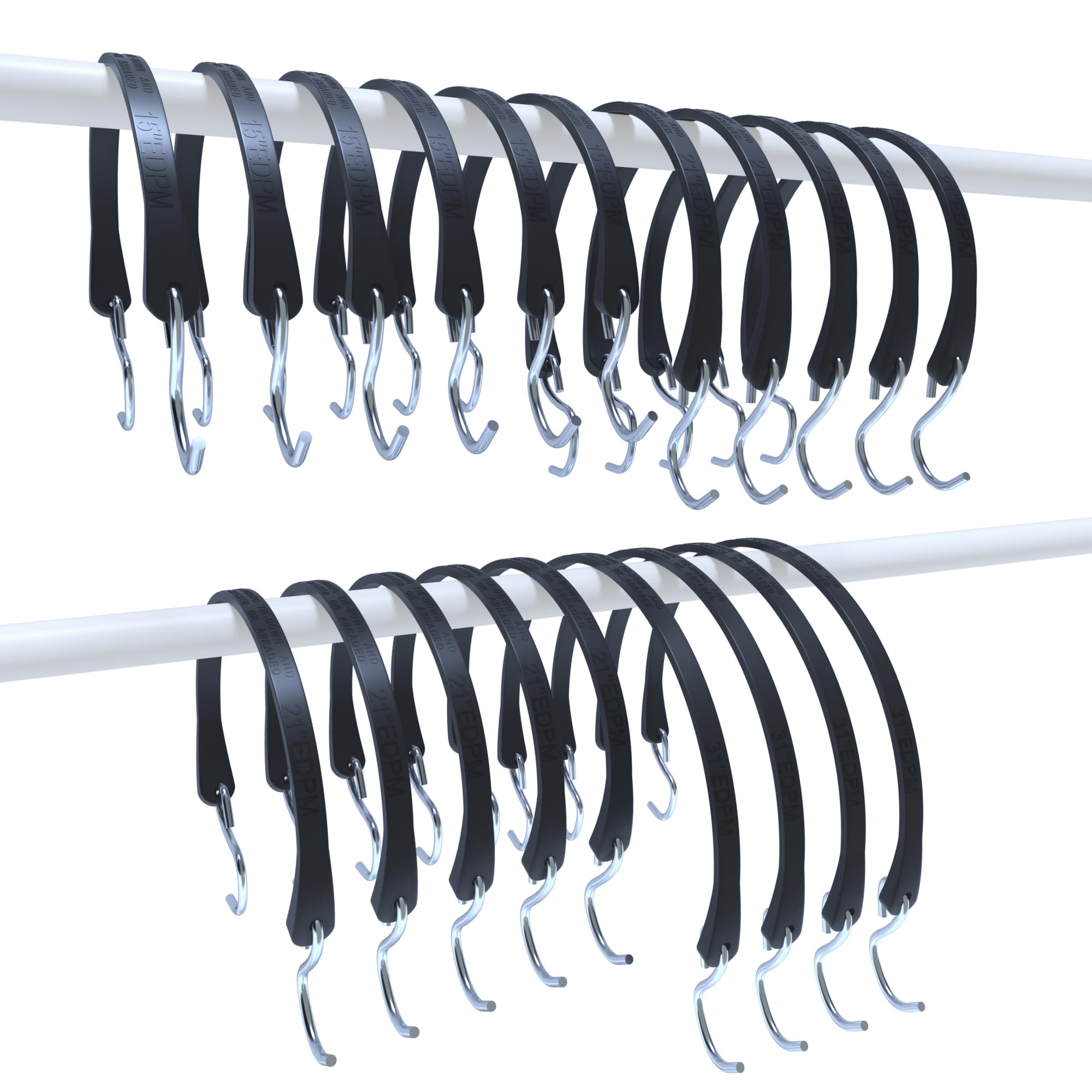 KJE 20Pack bundles fit tent setups and canvas securement with strong, flexible grip.