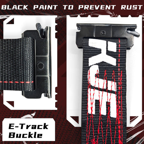 KJE 2in x 16ft strap handles heavy loads without stretch.