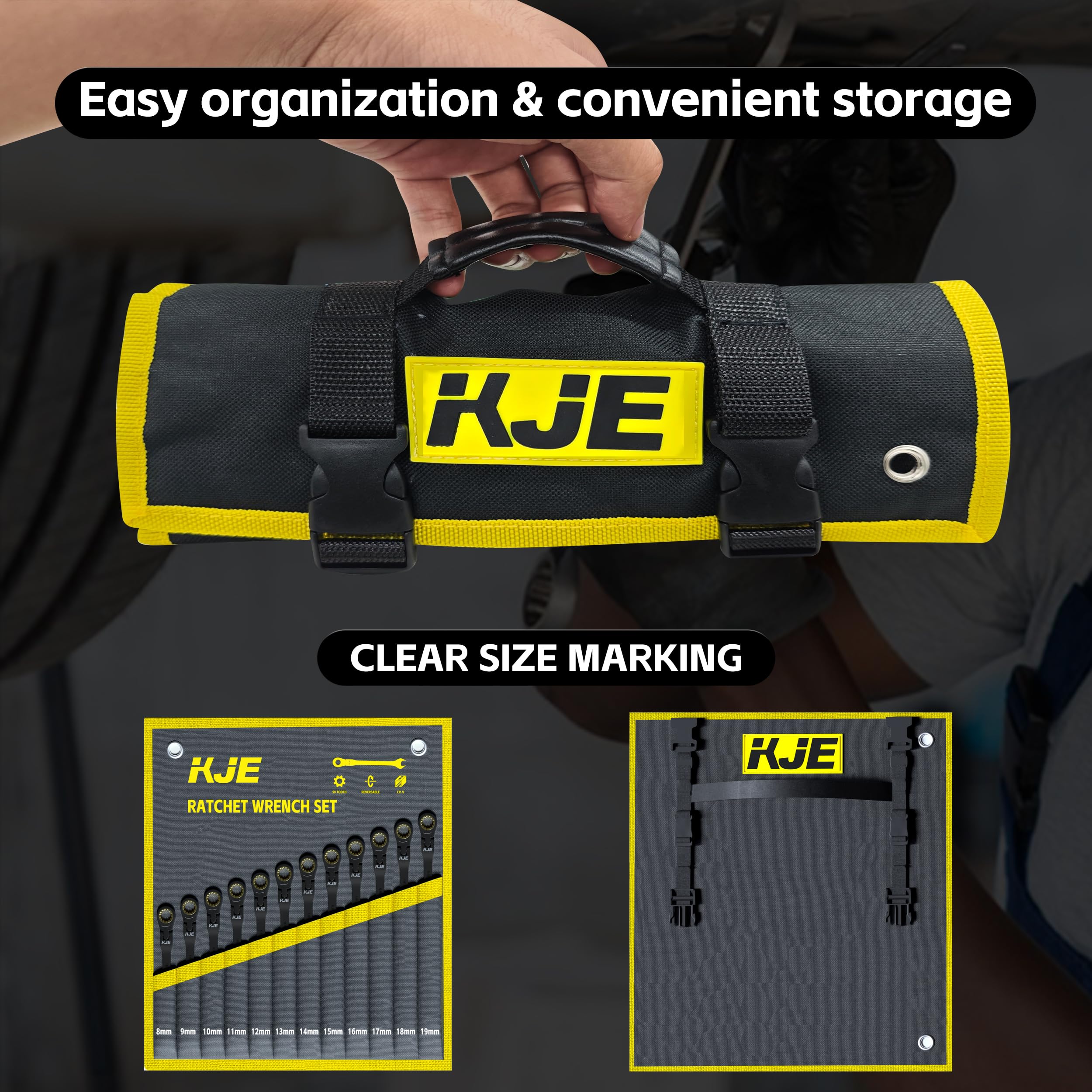 KJE high-torque fatigue testing ensures reliable engagement.