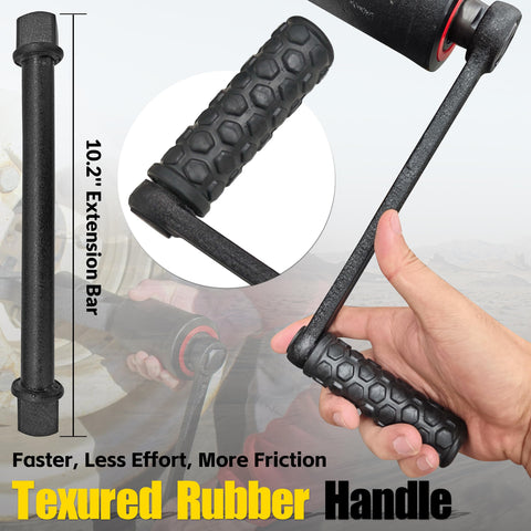 KJE sturdy plastic carrying case keeps tools organized and portable.