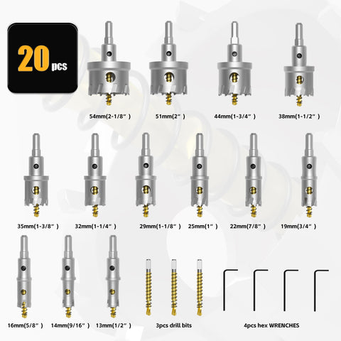 KJE titanium pilot drills included for reduced wear and longevity.