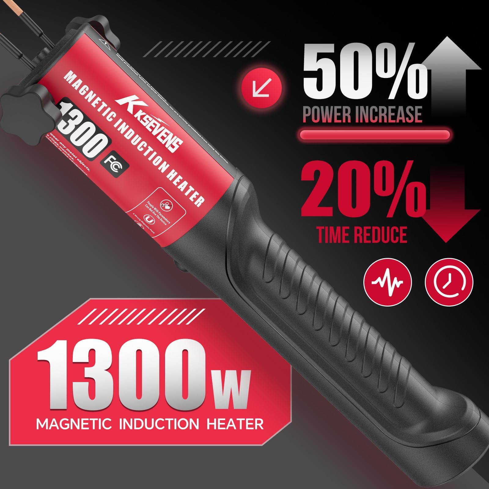 KKSEVENS coil kit with eight fixed coils and two long coils for versatility