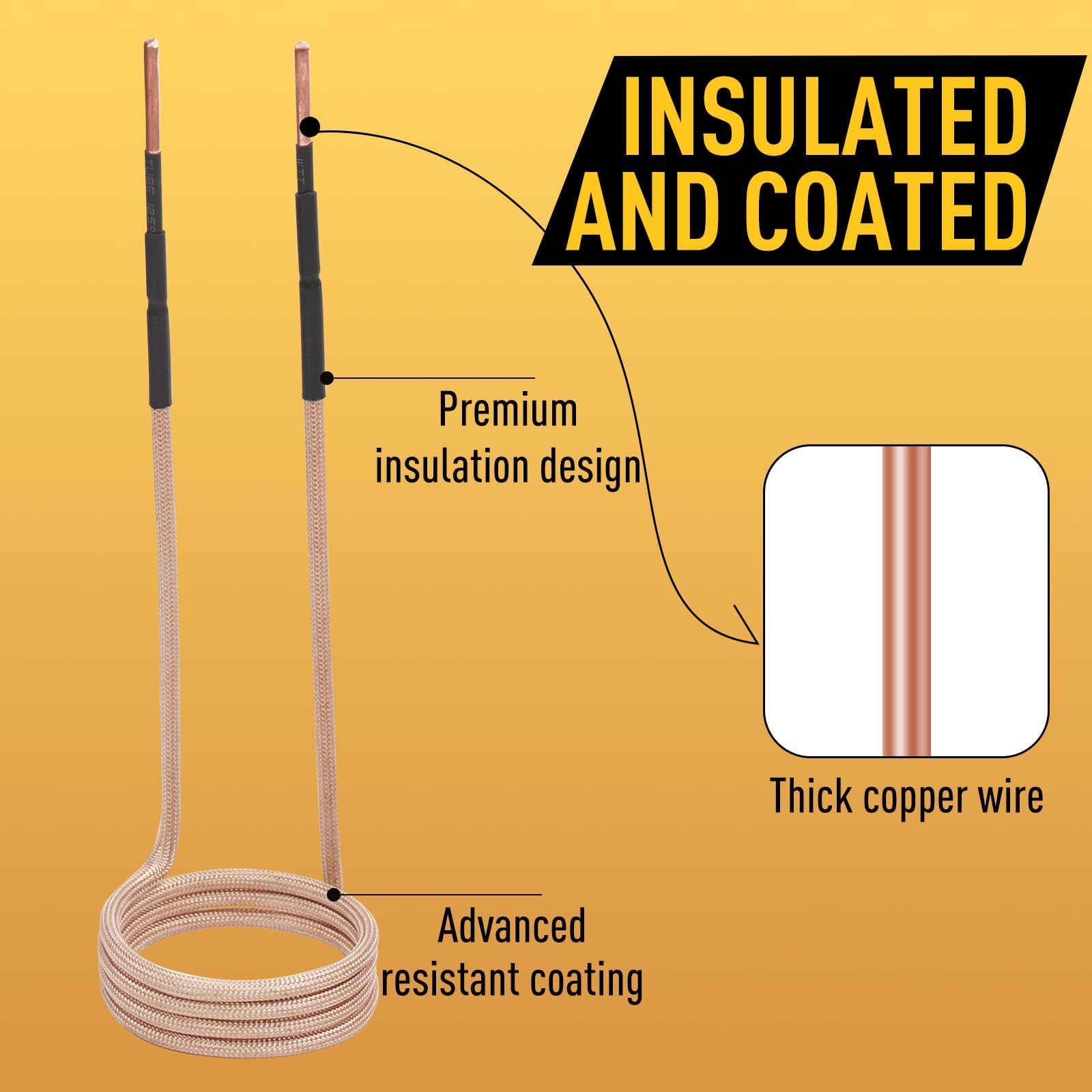 KKSEVENS induction coil kit long-life coils for repeated use.