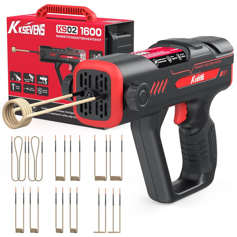 KKSEVENS 1600W induction heater front view for rapid bolt heating