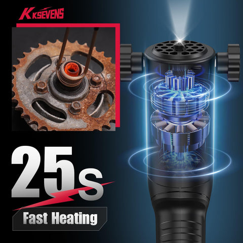 KKSEVENS 25 seconds fast heating for quick task completion