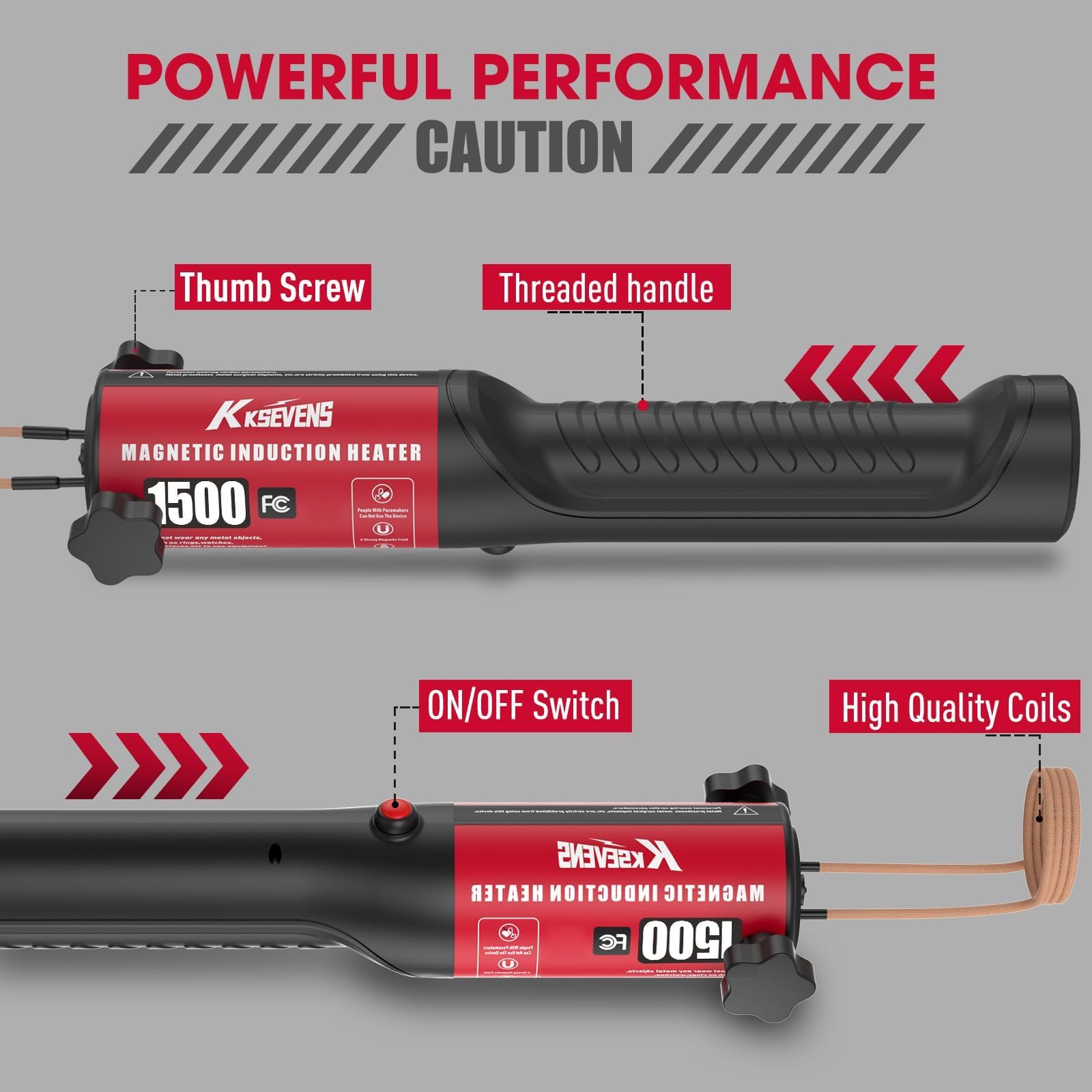 KKSEVENS tool aiding rusty bolt removal with targeted heat