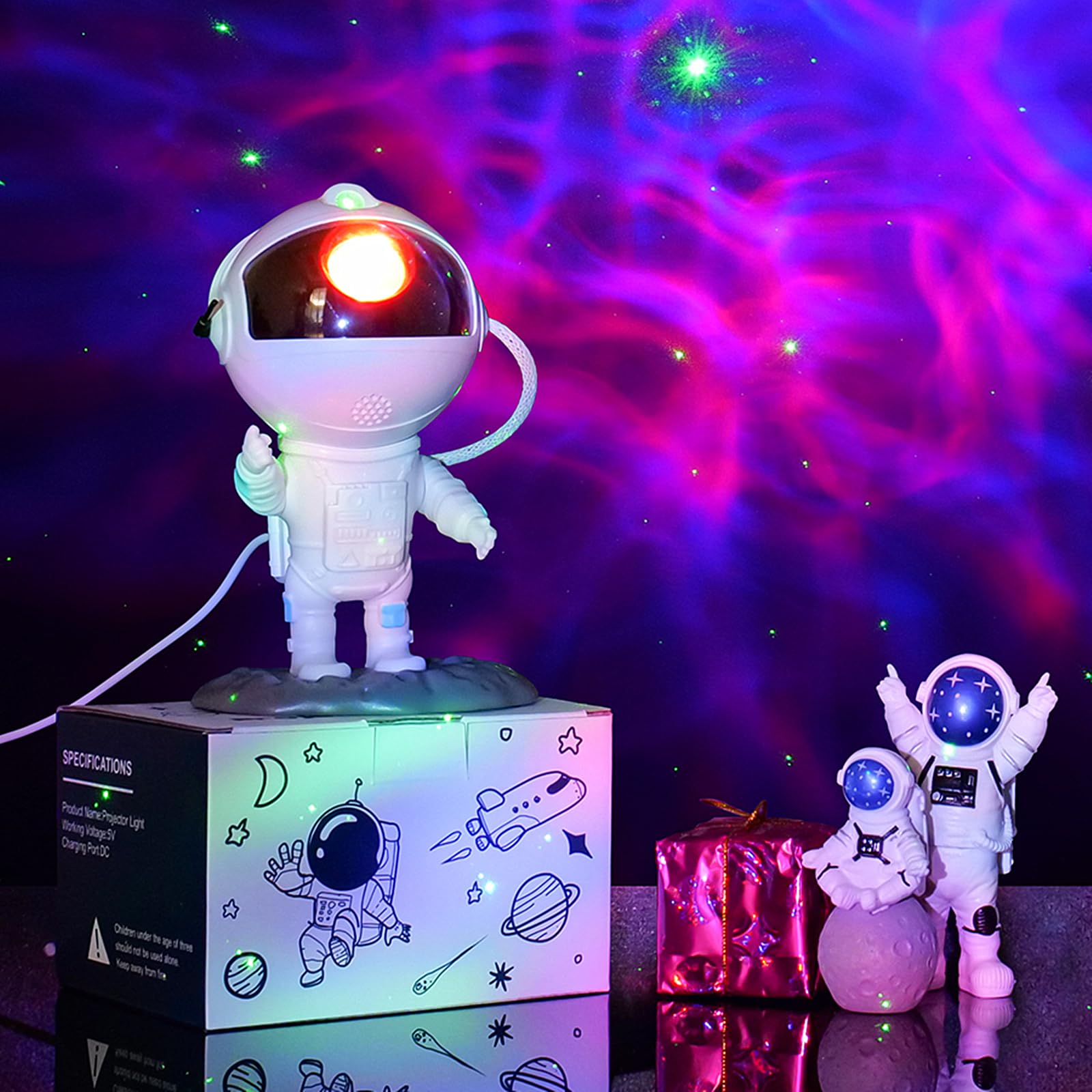 KKUP2U astronaut 360-degree rotation for flexible ceiling scenes