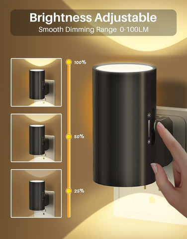 KKUP2U brightness slider adjusts 0-100 lumens