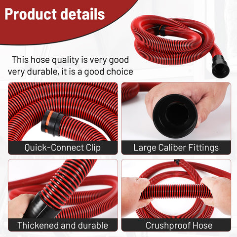 Klabb quick-connect design enables tool-free transitions between vacuums, sanders, and saws.