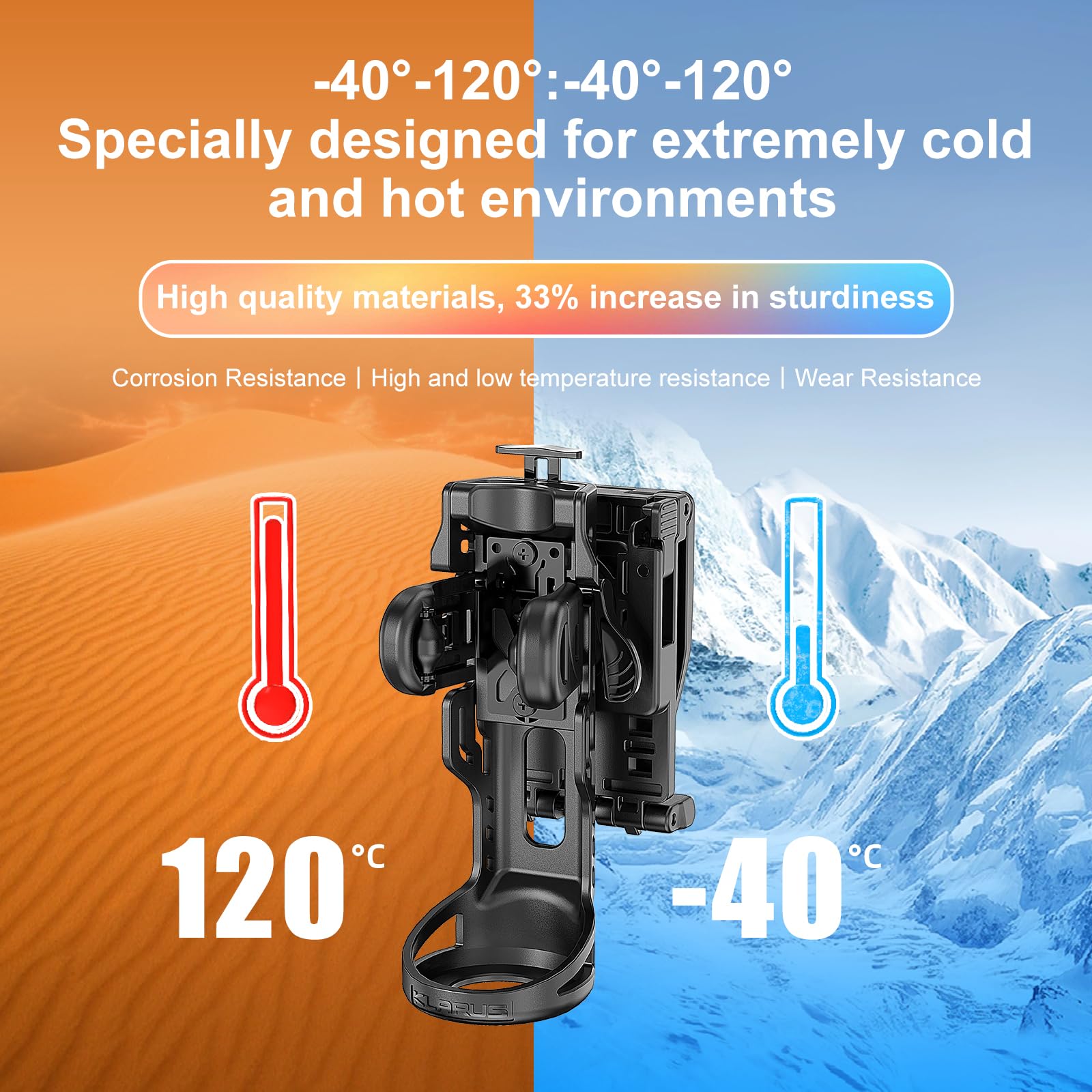 Klarus AH3 lightweight design offers comfortable all-day wear.