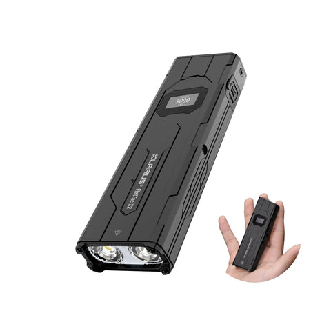 Klarus X2 Ultra-Thin Pocket Light front view for easy everyday carry