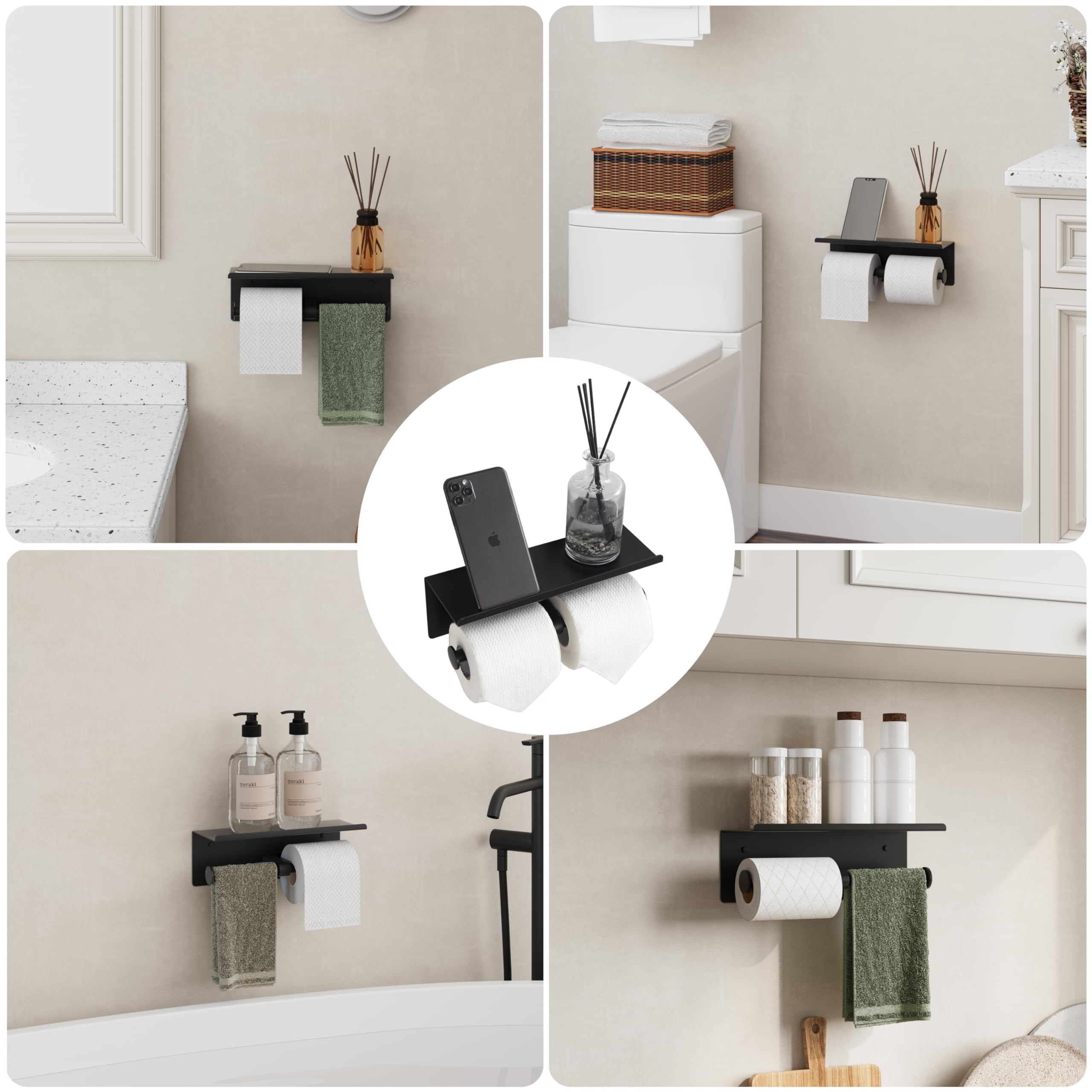 KLDKLD double head design provides extra storage and easy access