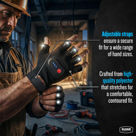 Klear Concepts USB-C fast charging keeps gloves powered on site