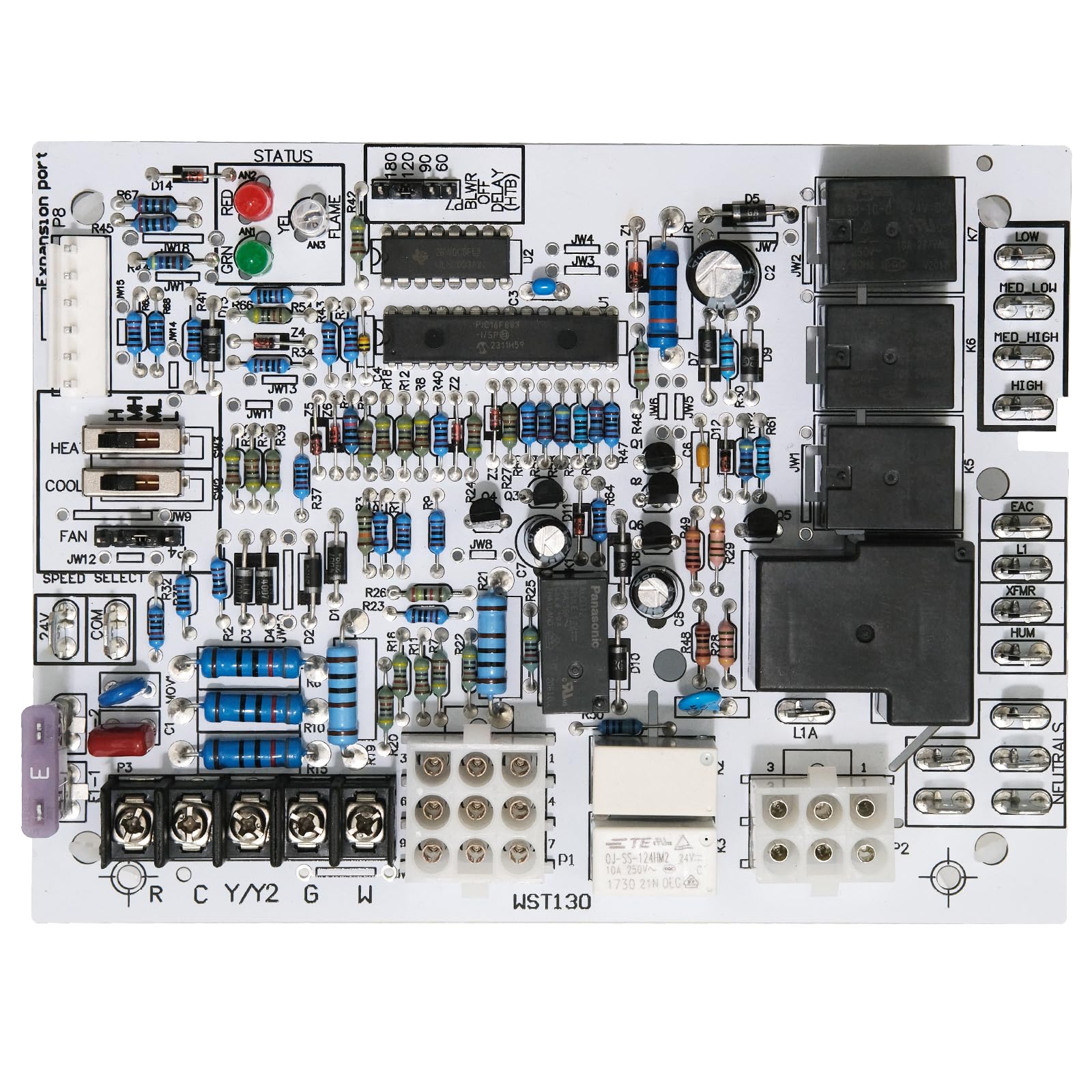 Kleeklea 920915 furnace board front view for reliable replacement