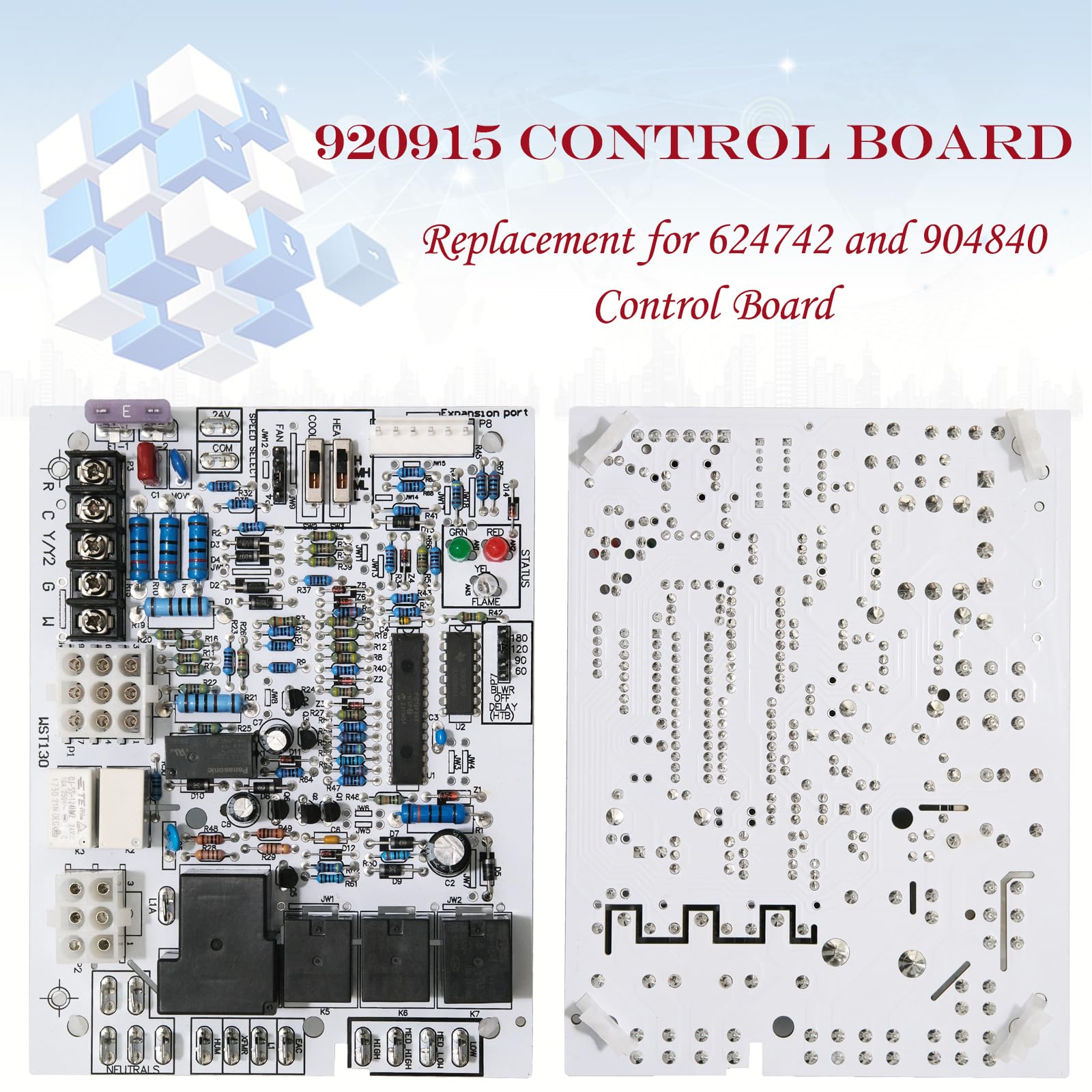 Kleeklea furnace board precision contacts for stable control