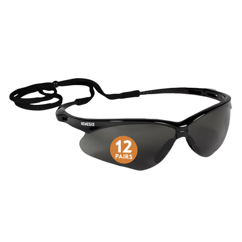 KleenGuard Nemesis safety glasses with anti-fog coating for clear vision in demanding environments.