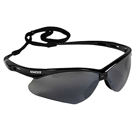 Kleenguard Nemesis anti-fog coating on lenses helps prevent fogging.