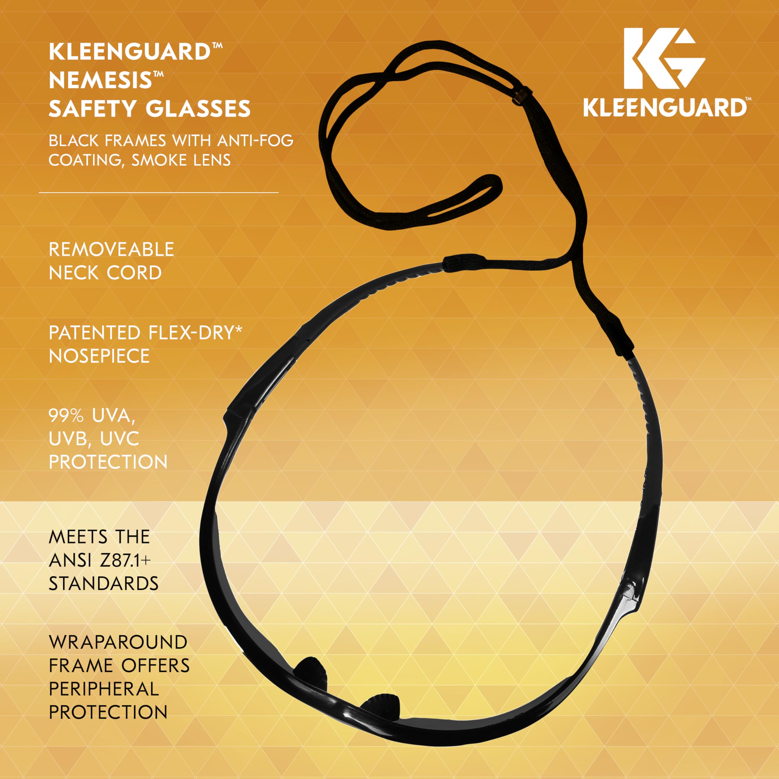 KleenGuard Nemesis pack of 12 safety glasses for teams and bulk orders.