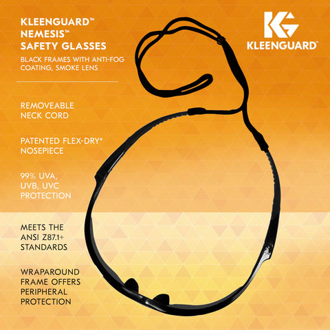 KleenGuard Nemesis pack of 12 safety glasses for teams and bulk orders.
