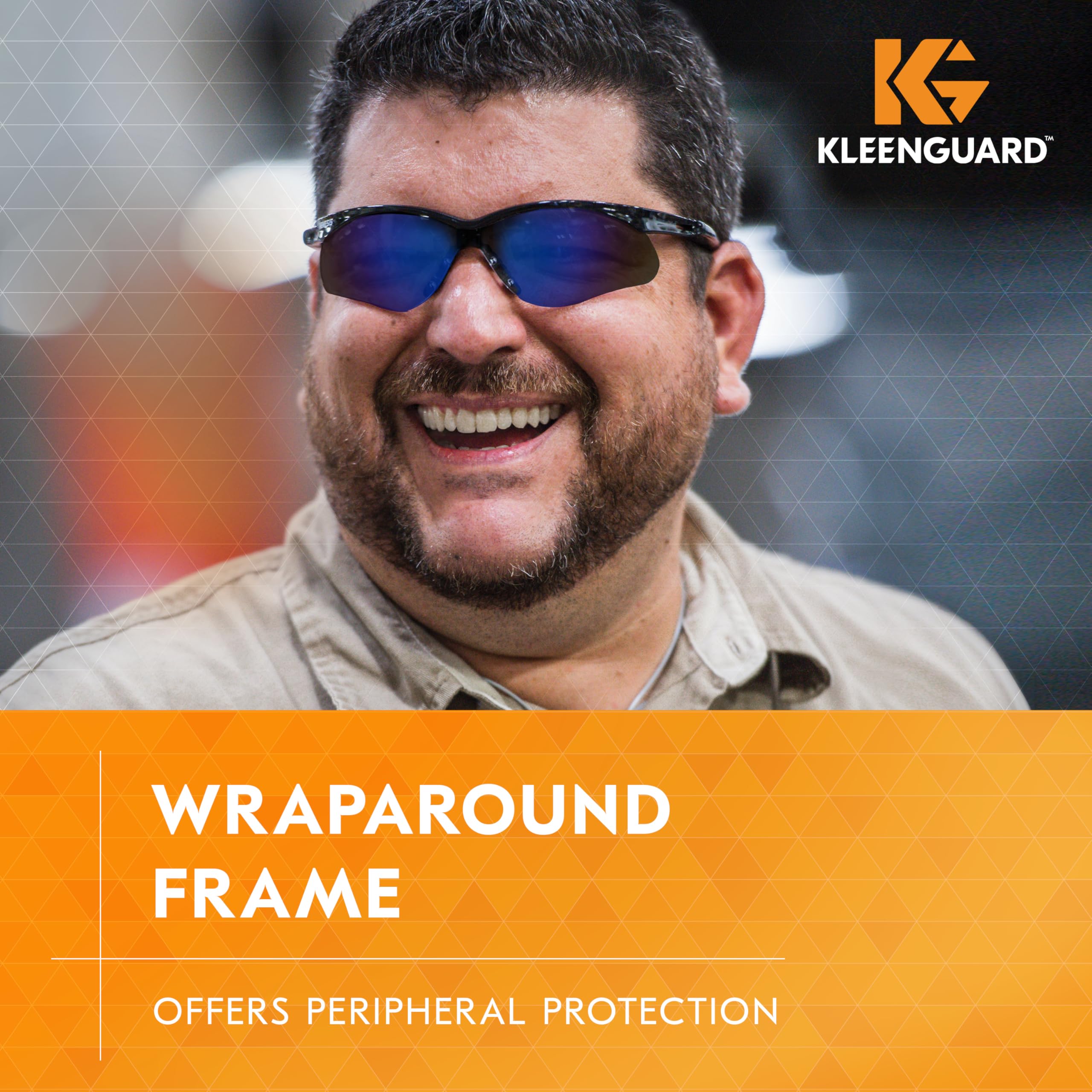 Polycarbonate lenses offer 99.9% UVA UVB UVC protection