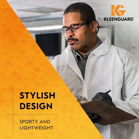 KleenGuard Nemesis soft-temples provide all-day comfort.