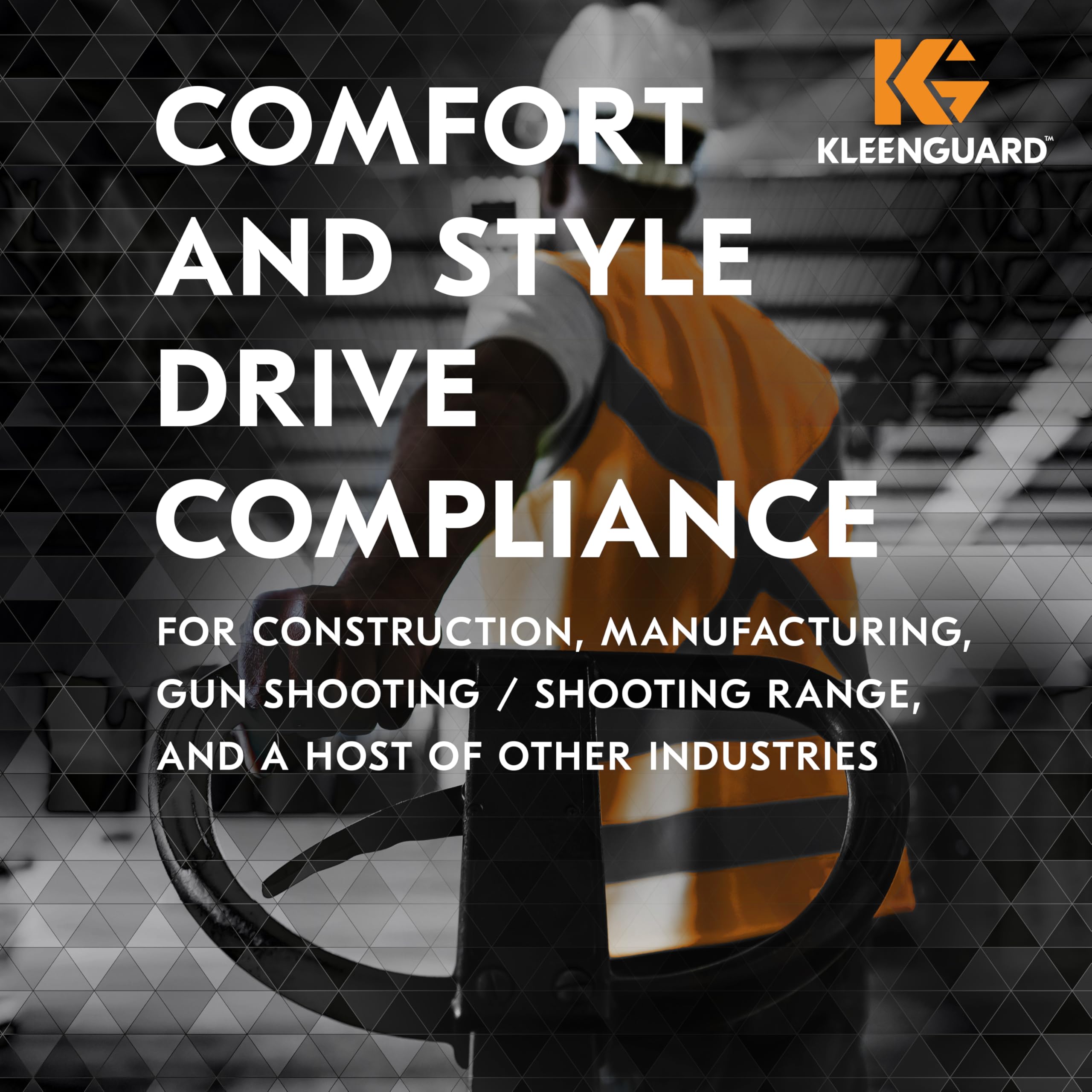 KleenGuard Nemesis offers 99.9% UV protection for eye safety.