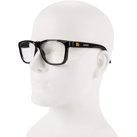 KleenGuard V30 Maverick with black frame offers all-day comfort and a professional look