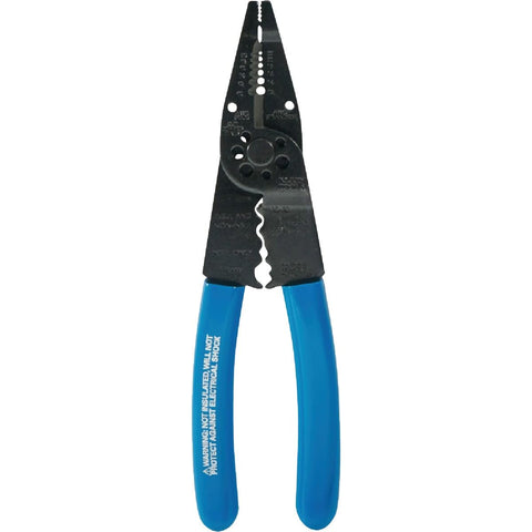 Klein Tools 1010 long-nose pliers front view for tight-space work.