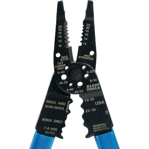 Klein Tools 1010 made-in-usa stamp on handle indicating durable American-made build.