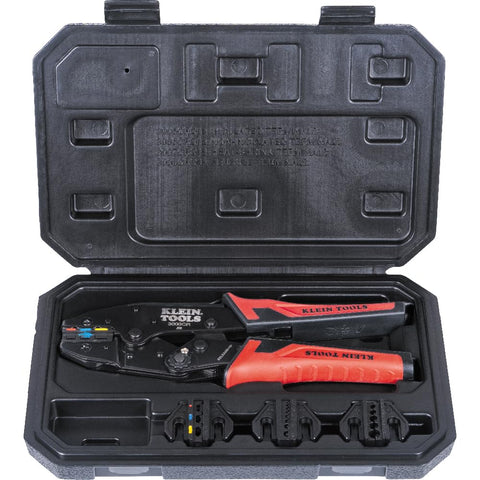 Klein Tools 3000CRKIT complete set for heat shrink ferrule work.