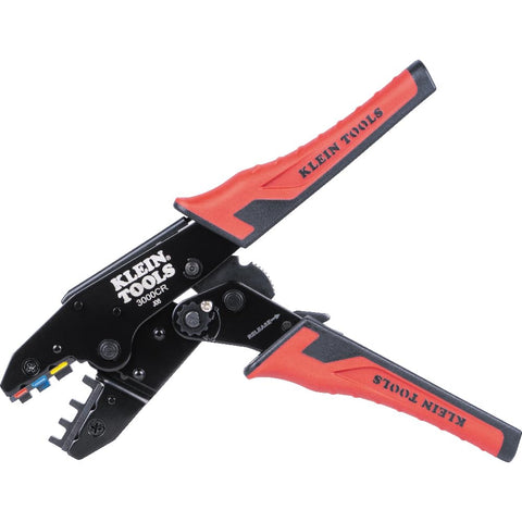 Klein Tools 3000CRKIT interchangeable dies for 10-22 AWG terminals.