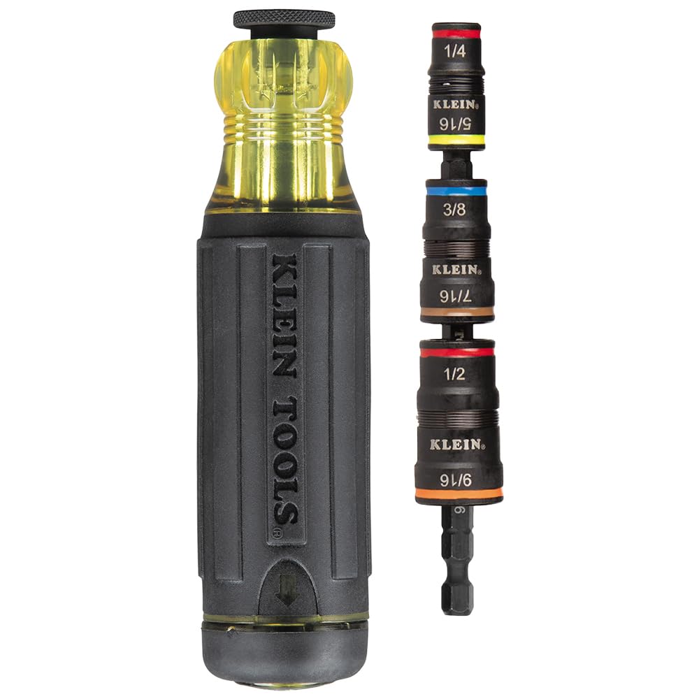 Klein Tools 32303HD impact driver set main view shows versatile driving tasks