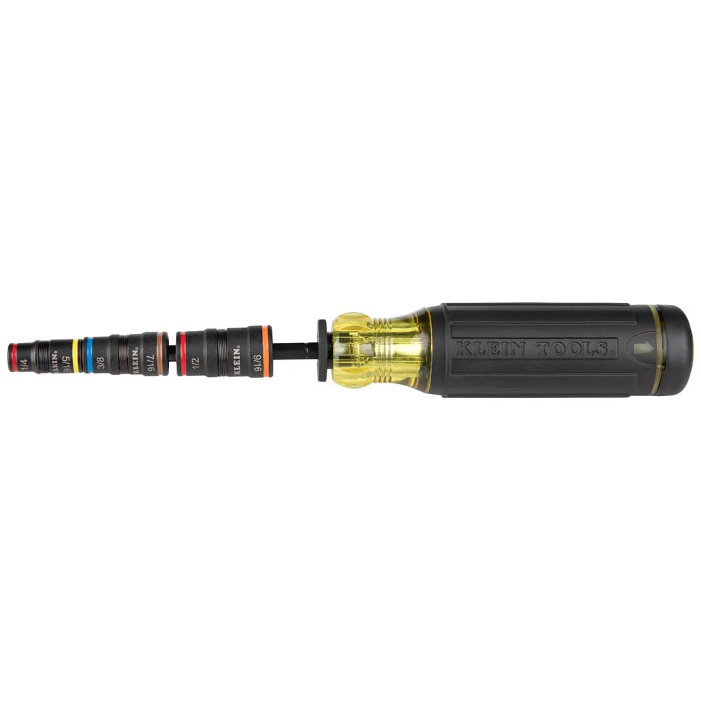 Klein Tools 32303HD six nut driver sizes for quick fastening