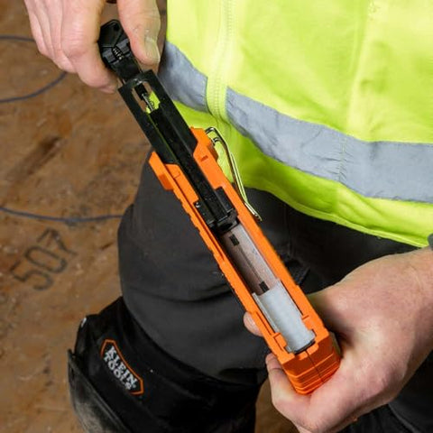 Klein Tools forward-action improves precision with less squeezing.