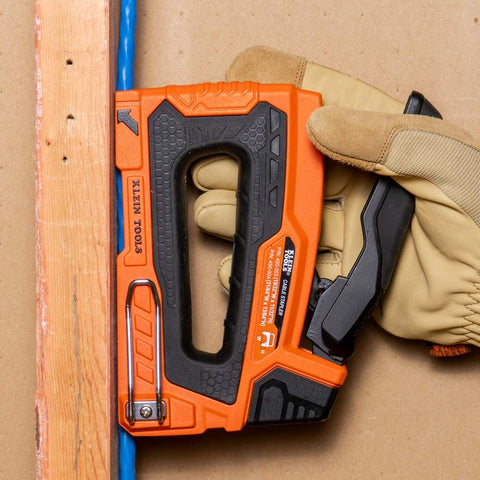 Klein Tools removable belt clip for portable on-site use.