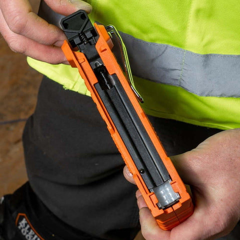 Klein Tools ideal for Romex and data cable installations.