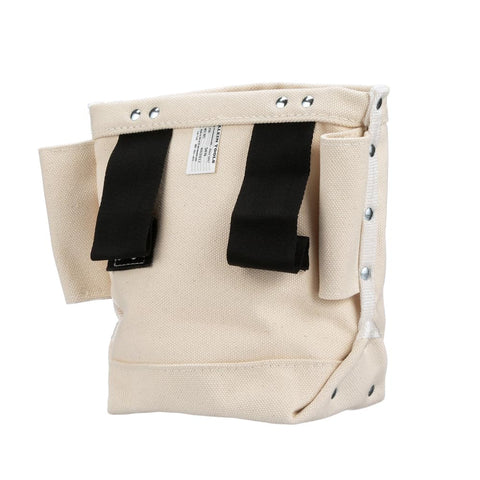 Klein Tools 5416 compact 5x10x9 inch bag keeps bolts organized on site.