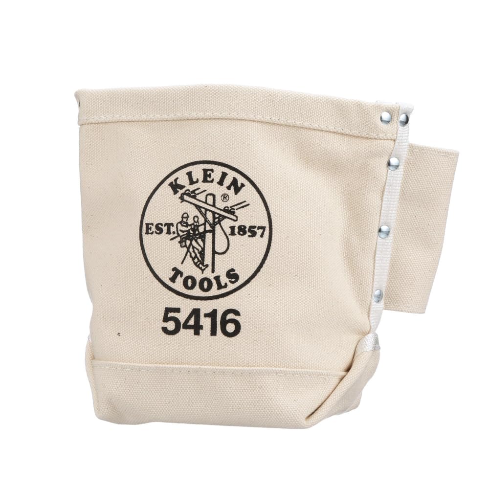 Klein Tools 5416 belt-hang design keeps essential fasteners within reach.