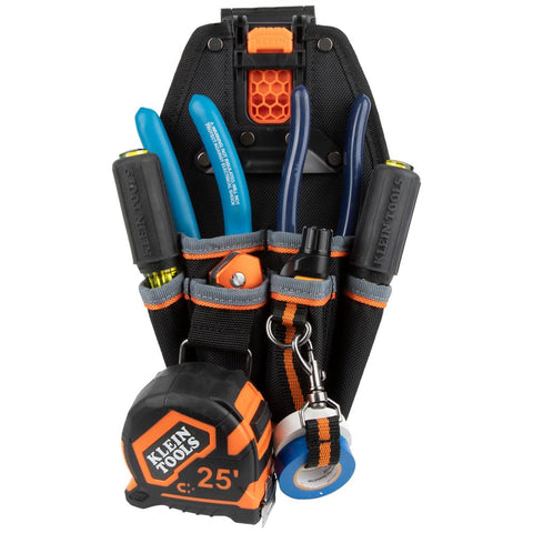 Klein Tools MODbox pouch heavy-duty 1680d material withstands demanding job site use.