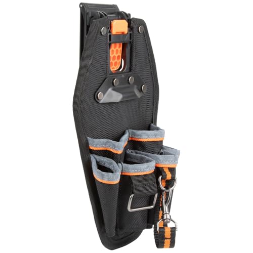 Klein Tools MODbox pouch in professional use on job site.